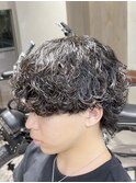 波巻きパーマウルフ