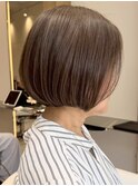 表参道大人ショートボブ顔周りレイヤーカットレイヤーボブ40代◯