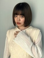 トリッカバルコニー ハヤマ(tricca Balcony Hayama)&nbsp;コンパクトボブ/ワンレンベース/タイトシルエット/ナチュラル