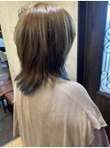 ウルフレイヤー×ブルーグレーインナー