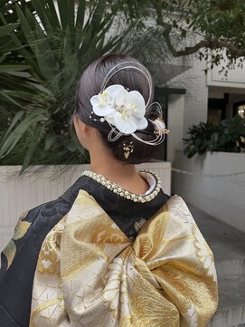 マッシュ 北堀江(MASHU) 成人式セット/卒業式セット/艶シニヨン/ヘアセット