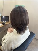 大人女性のための艶感重視レイヤーミディアム_ウルフカット_483