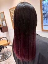 クラップス 横須賀中央店(CLAPS)&nbsp;横須賀中央顔まわりレイヤーカットケアブリーチなしダブルカラー