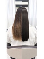 クレット(CLETO)&nbsp;酸性ストレートでここまで変わる美髪ロング