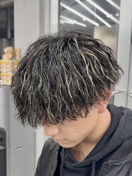 オーバル ジングウマエ(OVARL jingumae) 縦落ちツイストスパイラルハイライト