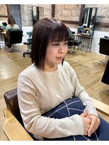 ディレクト(Direct)&nbsp;似合わせカット切りっぱなしボブ2.19