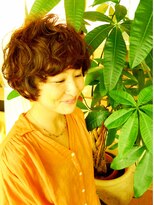 キャラ 池袋本店(CHARA)&nbsp;キノコ好きだからやってみたら可愛かったマッシュルームボブ