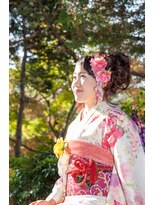 美容室 シャルドン&nbsp;シンプル◯サイドアップ