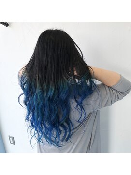 テクライズ 豊橋店(TECHRISE) アビスブルーグラデーション