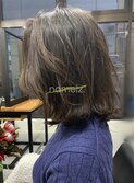 【横浜美容室ネイミーズ】外ハネミディアムパーマヘア