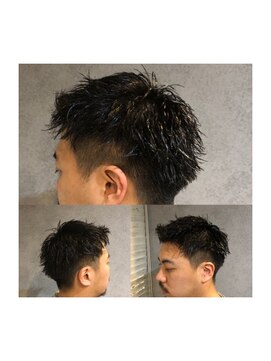 ヘアサロンエムフィス 池袋東口(HAIR SALON M Fe's) 外ハネボブ/アッシュブラウン/ネオウルフ/デザインカラー