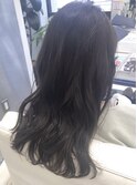 毛先までサラサラロングー髪質改善ー