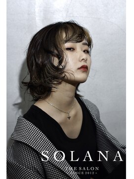 ソラーナ(SOLANA) ミディアムレイヤー_フェイスフレーミングカラー