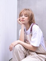 コイ(coii) 【coii】ミルクティーベージュの小顔ボブ(原宿/表参道)