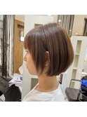 八戸 小顔 サイドバング ショートボブ 20代 30代 40代 50代