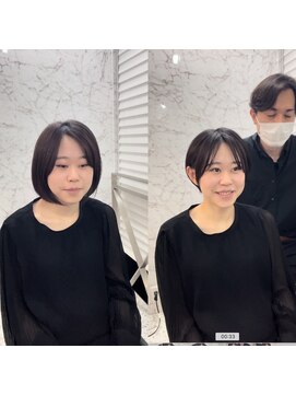 メモリーズ 銀座(Memories) 乾かすだけでまとまる似合わせショートヘア