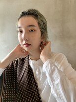 テテ ニコ(tete nico) short × pale mint