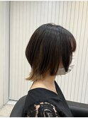 ウルフ×インナーカラー