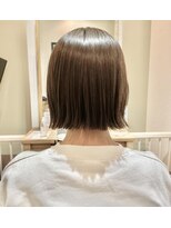 スーリール 博多店(Sourire)&nbsp;ぷつっとボブ☆ベージュカラー