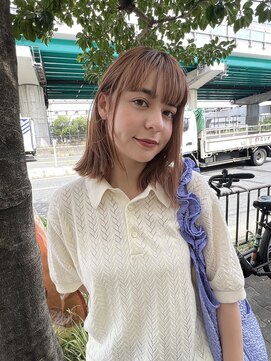 タス(TAS) 透け感ベージュ