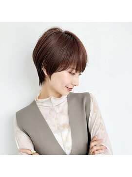 ハルキミナト ジャパン トウキョウ(HARUKI MINATO japan TOKYO) 大人可愛い/20代30代40代/丸みショート/ショートボブ