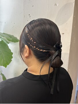 シェリ(Cheri) 金箔付き タイトシニヨン