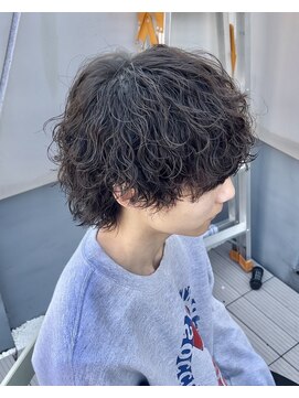 リベル(LIBER) 八王子/波巻きパーマ/マッシュウルフ/メンズパーマ/浅沼