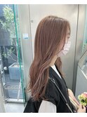 福岡 ブリーチなしダブルカラー ベージュ グレージュ