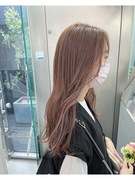 シェリ ヘアデザイン(CHERIE hair design) 福岡 ブリーチなしダブルカラー ベージュ グレージュ