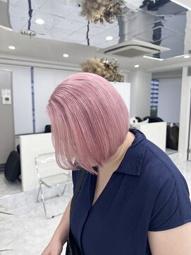 アイセ(I.se Eir TOKYO) ピンク/ハイトーン/ケアブリーチ/ホワイトピンク/西葛西