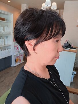ミエル(miel) 40代/50代/60代/くびれショートカット/大人ショートカット