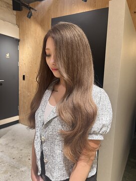 エイト 難波店(EIGHT namba) 髪質改善カラー　ミルクティー　【店長　山本】