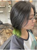 インナー毛先カラー