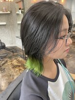 エイル(aell)&nbsp;インナー毛先カラー