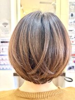 レーブ バイ ファースト 岩切店(reve by first) グラデーションカラー×ボブ