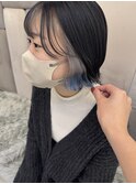 インナーカラー×スノーブルー＊森本ひろか＊