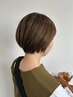 白髪染めカラー＋カット＋【白髪予防】トリートメント　12900→