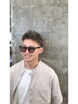 メンズサロン キング 梅田店(Men’s salon K!ng) 波巻きツイストスパイラルパーマ/フェザーパーマ/眉毛/メンズ