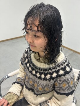 ロコ ファンデーション(LOCO FOUNDATION) 顔まわりレイヤー×パーマ