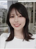 レイヤーカット前髪カット顔まわりカット髪質改善