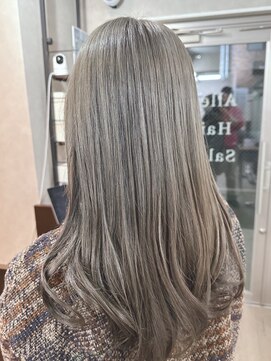 アルレン(Allen) オリーブグレー【ブリーチ/宇都宮】