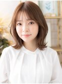 ■大人美人くびれヘア外ハネミディアムウルフ609★上尾30代40代