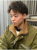 ツイストスパイラルアップバングショート　名古屋駅/名駅/メンズ
