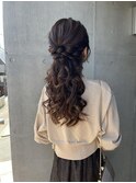 成人式ヘア　ヘアセット　ヘアアレンジ