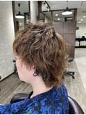セクシーミックスパーマ
