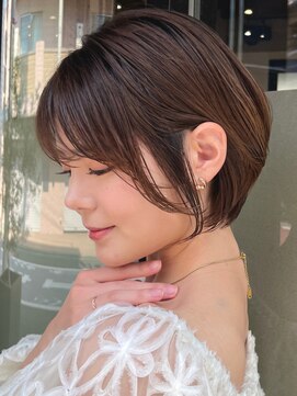 ウィーブス セタガヤ(weaves -SETAGAYA-) 大人可愛いショートボブ×耳かけ×前髪