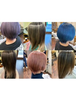 関西屈指のブリーチ技術でつくる、デザインと透明感☆“あなただけ”に似合う髪色を一緒にみつけましょう