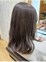 ラシェル パル ノエル(Laciel par Noel)&nbsp;《ブリーチあり》透明感抜群のグレージュカラー