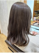 ラシェル パル ノエル(Laciel par Noel) 《ブリーチあり》透明感抜群のグレージュカラー