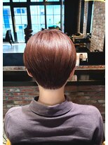 オーガニック アトリエ 大宮(organic+atelier)&nbsp;20代30代40代ピンクアッシュ髪質改善カラー艶感ストレート